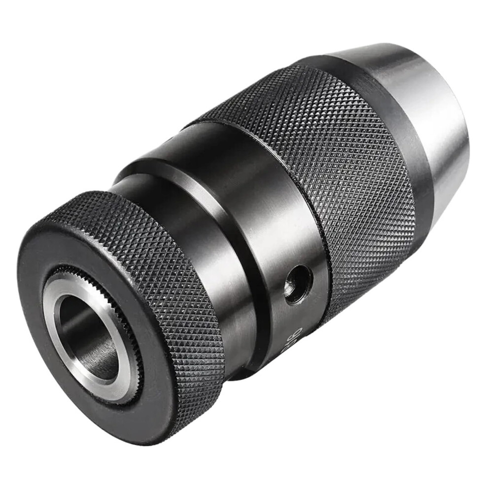 Keyless Drill Chuck B12 110Mm Self Tightening For Machine Taper With Secure Lock And Quick Bit Change 9365049077347
