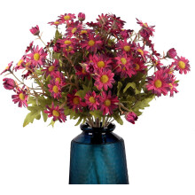 Marguerites artificielles résistantes aux UV, bouquets réalistes en tissu de soie pour décoration intérieure et extérieure, fleurs artificielles