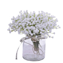 Lifelike Artificial Babys Breath, Gypsophila Bouquet for Indoor Outdoor Decoration, Real Touch 10PCS, UV-resistant