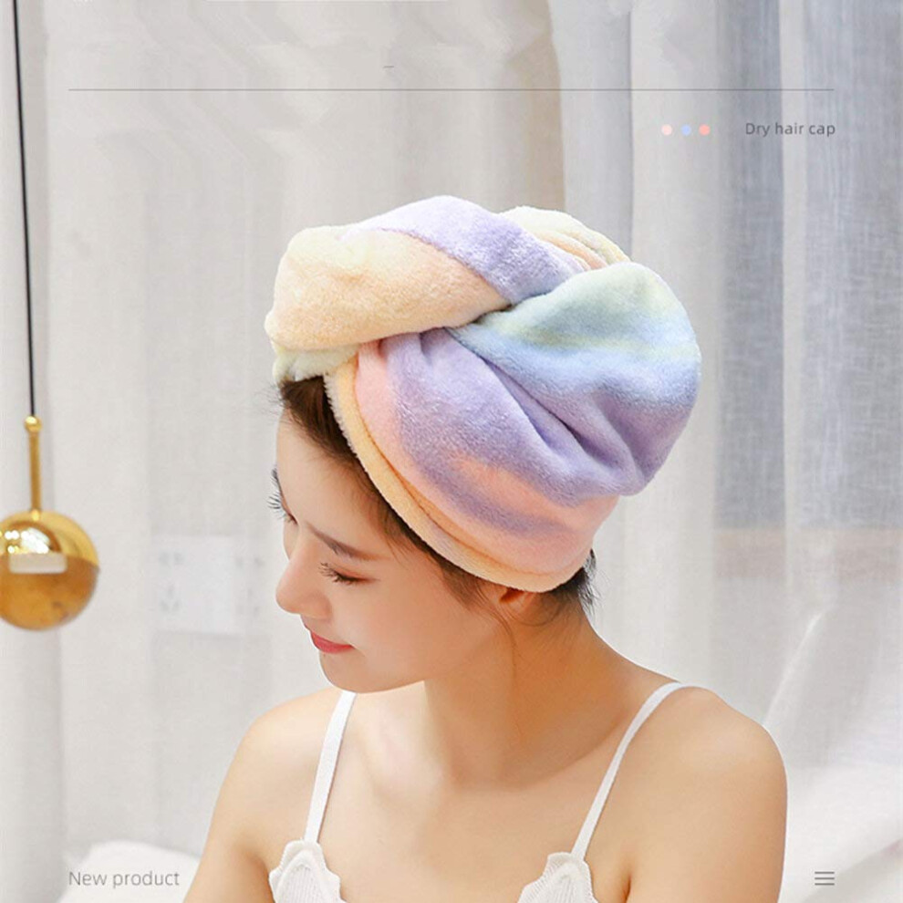 Microfiber Hair Wrap Towels for Women, Gentle on Hair, Ultra Absorbent, and Ideal for Travel