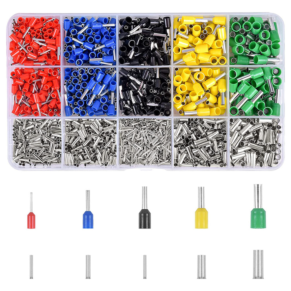Ultimate Wiring Solution: Insulated Cord Pin End Terminal, Copper Wire Crimp Connector, Flame Retardant & Waterproof 9128293452960