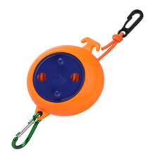 Varal de camping ajustável, corda de secagem de roupa durável em nylon para uso interno/externo, viagens, camping, quintal e estadias em hotéis