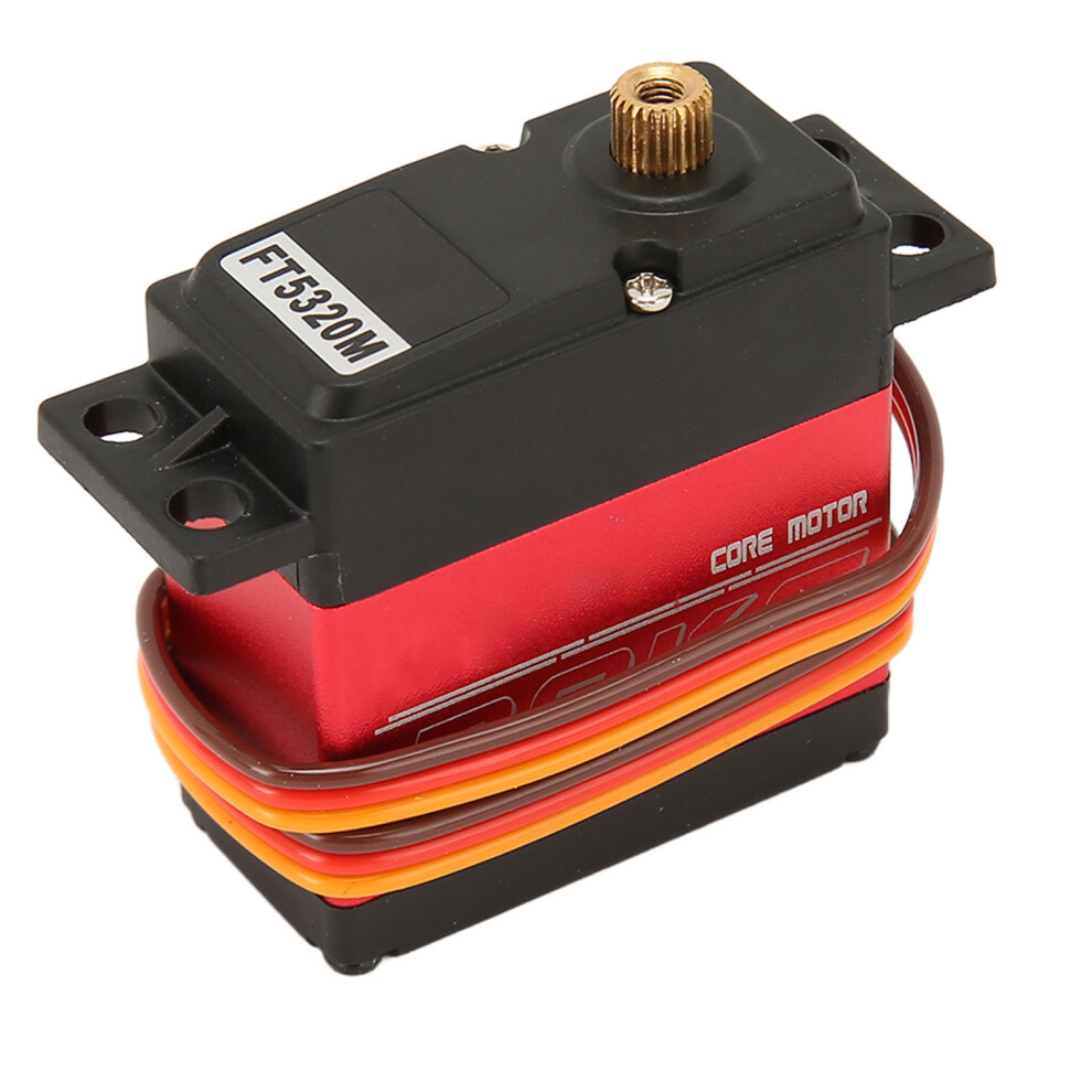 Ft5320m 20Kg Waterproof Metal Gear Digital Servo, 25T Arm 5061368861325