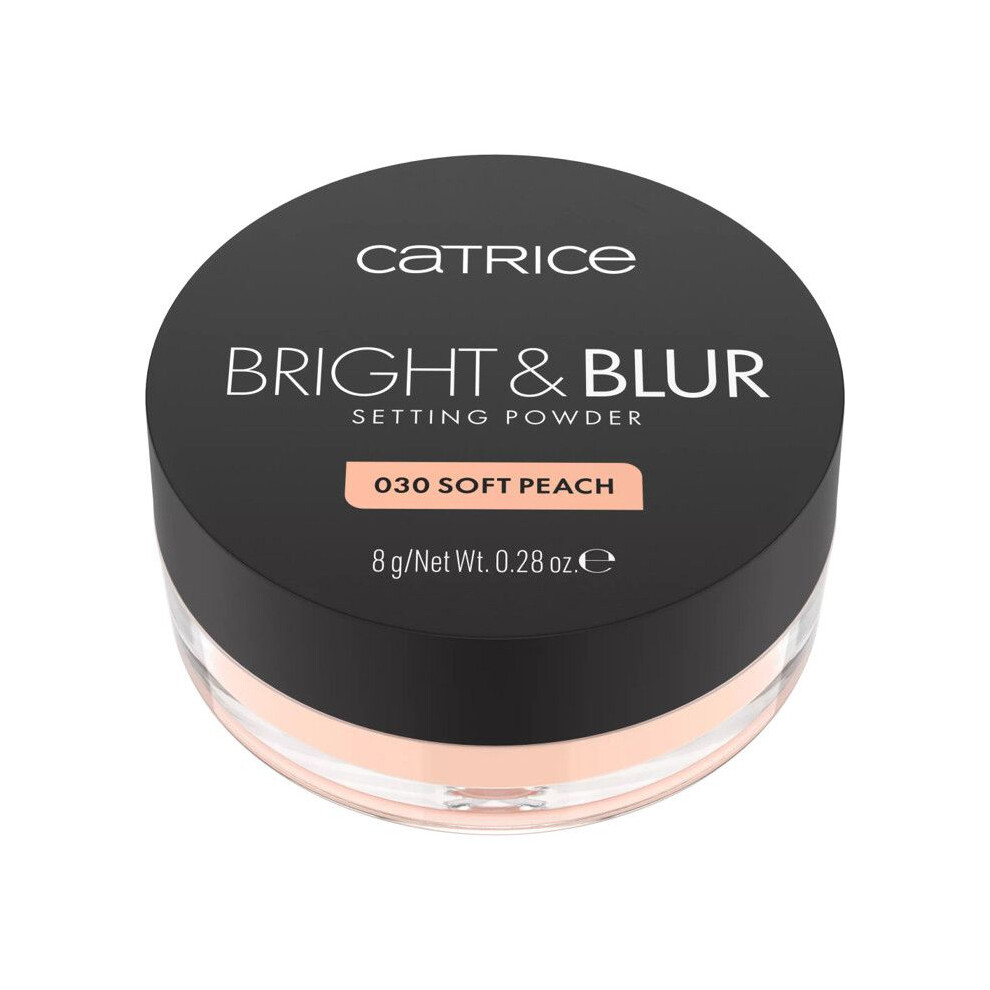 Peach Catrice - Bright & Blur Fixing Powder - 30 Soft
