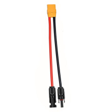 Zonneconnectoren naar XT90-adapterverlengkabel voor-91,5 cm