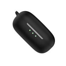 Étui de protection en Silicone pour écouteurs, manchon de-Noir