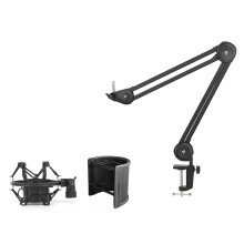 Support de bras de Microphone tout en-35W noir en forme de U m