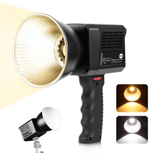 60W videoverlichtingsset met softbox, oplaadbare batterij 1
