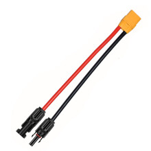 Flexibele zonne-energie naar XT90 oplaadkabel-185 cm