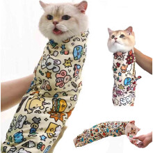 Cat Grooming Wrap, AntiBite, AntiScratch, Calming Wrap for Medicine, Nail Clipping