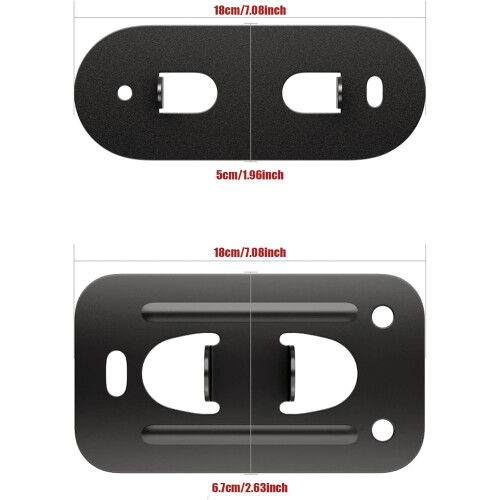 Ceiling Wall Projector Mount Holder 80cm Expanded Aluminum SpaceSaving Mount Stand Compatible With Most Projectors 1