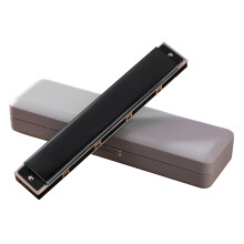 Professional 24hole harmonica for beginners, diatonic double tremolo harmonica, suitable for adults, music, students, and teachers.