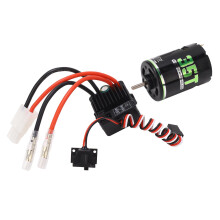 60A Bi-Directional ESC Combo 540 Brushed Motor 35T for Crawler, 50mm