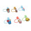 6Pcs Silicone Straw Caps, Reusable Eco-Friendly Dustproof Tip Covers 14