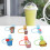 6Pcs Silicone Straw Caps, Reusable Eco-Friendly Dustproof Tip Covers 13