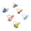 6Pcs Silicone Straw Caps, Reusable Eco-Friendly Dustproof Tip Covers 15