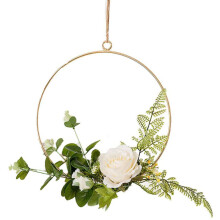 Nursery Decor With Realistic Silk Flowers, Odorless Plastic Base Ensures A Safe Environment For Little Ones, Easy To Clean Surface Maintains Freshness