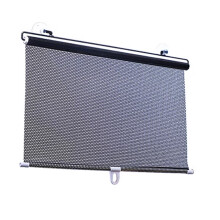 Retractable Car Roller Sunshade For Car Side Window, Portable Window Blind Complete Uv Protection Thermal Insulation Layer Sunscreen Pvc For Travel An