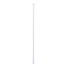 Metal Construction Shower Rod, High-Carbon Steel Spring Tension Rods Adjustable Length For Wardrobe Bedroom, Rust-Resistant Easy Installation Non-Slip