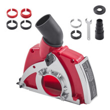 Beschermkap voor Hoekslijper-Duoku-100-125 mm-Stofbescherming Accessoire voor Slijper-met 6 Bevestigingsringen