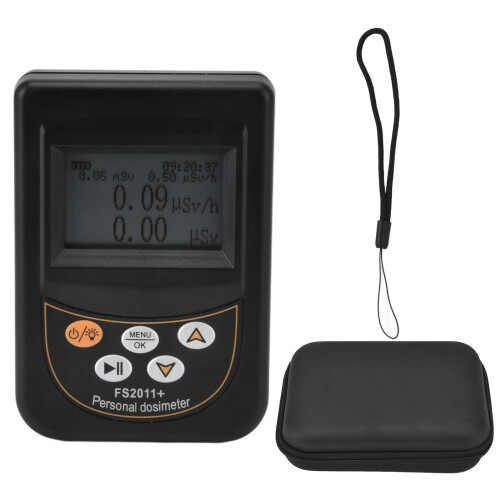 Radiation Meter For Comprehensive Radiation Detection, Multi-function Dosimeter With Gamma Radiation Survey Meter Capabilities