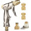 Quick Easy Secure, Solid Brass Construction for Water Pipe Extension, Garden Hose Connector with No Leak Guarantee 1