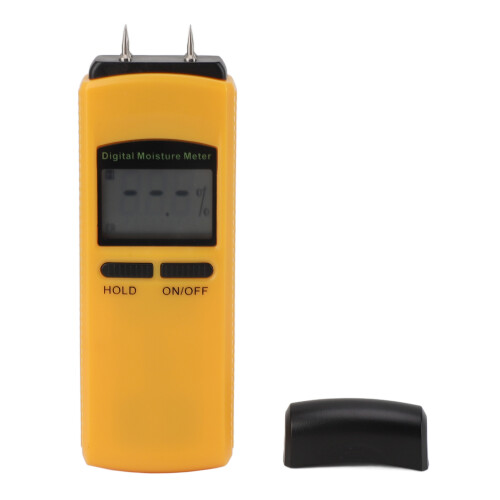 Advanced Electromagnetic Wave Technology Digital Moisture Meter Backlit LCD Display Water Leak Detector With Multi Modes And Hold Function
