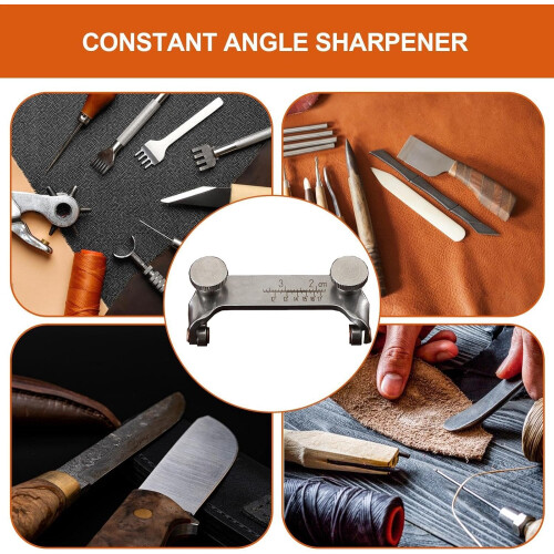 Sharpening Tool for Knives, Constant Angle Sharpener with Scale and Holder 2