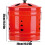Barrel Burner With Lid For Outdoors Ergonomic Handle Non Spark Bucket 4