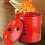 Barrel Burner With Lid For Outdoors Ergonomic Handle Non Spark Bucket 2