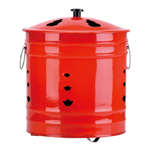 Barrel Burner With Lid For Outdoors Ergonomic Handle Non Spark Bucket