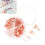 Multifunction Paper Clips Binder Clips Push Pins Set - Rose Gold, 65pcs 5