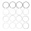 Engine Piston Ring Set 23040 2B600 for Kia Rio 1.6L 2012-2017 1