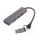 Hub USB C en alliage d'aluminium Type C/USB vers USB, adaptateur 1