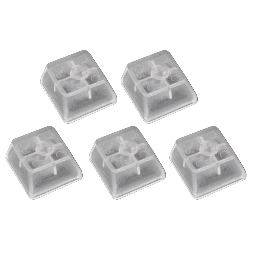 Stylish Abs R4 Keycaps Transparent Matte Backlit Keycap-5Pcs 7732000485688