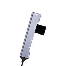Aluminum Alloy Type C Card Reader USB C to MSM2/USB Card Reader