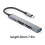 Type C High Speed MSM2/USB 6 in 1 Card Reader for Mobile Computer 4