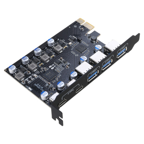 Carte d'extension PCIe USB 3.0, convertisseur Hub interne USB