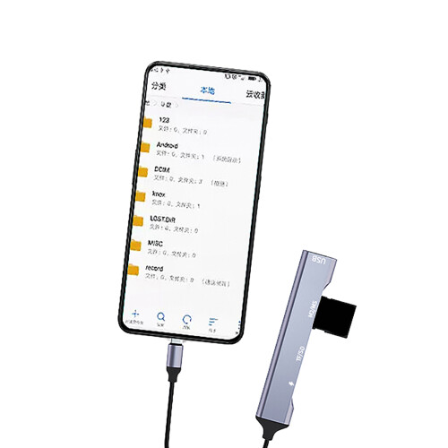 Multifunktionaler USB-C-zu-MSM2/USB-Kartenleser zum Lesen 2
