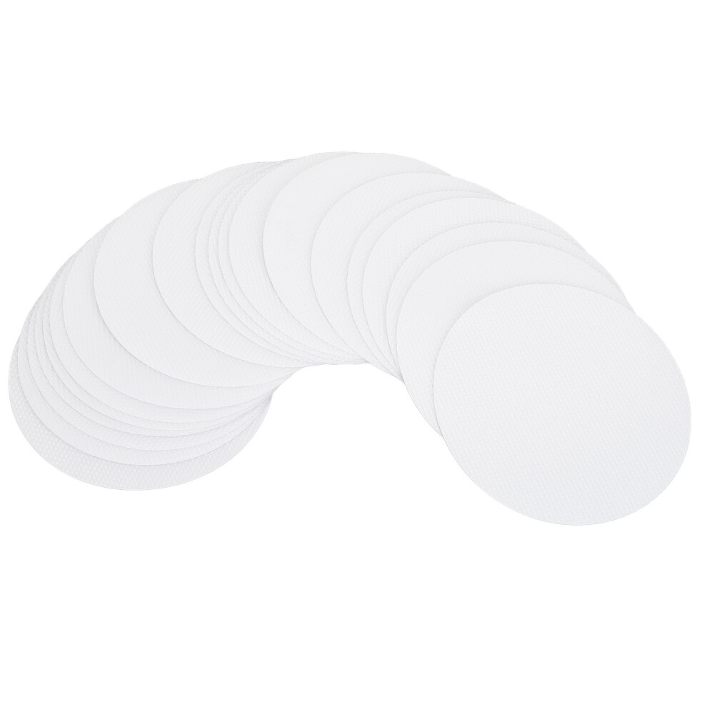 Shower Traction Enhancer In Self Adhesive Bath Treads Format, Non Slip Safety Treads With 3D Friction Surface, Waterproof PEVA Material For Bathtub A