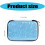 Table Tennis Paddle Bag Hard Shell Case Grey Ping Pong Racket Storage Case For Men 3