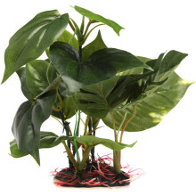 Underwater Sanctuary, Realistically Textured, Natural Color, Charm Decoration with Durable Maintenance-Free Silk Leaves, Firmly in Substrate for Fresh