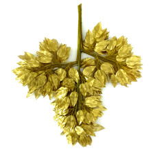 Luminous Golden Leaves Plant, Artificial Foliage for Mesmerizing Indoor Outdoor Use