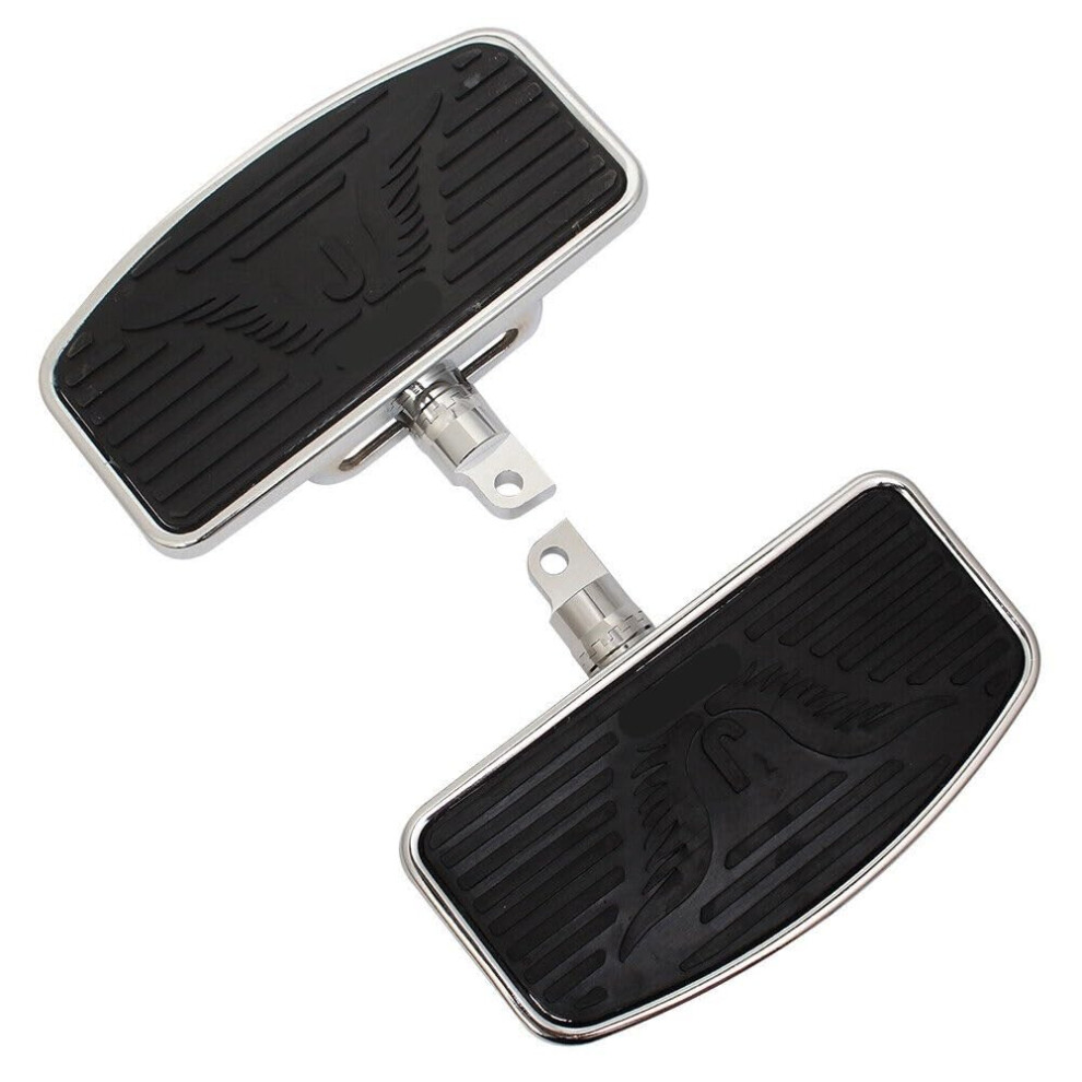 Rear Passenger Motorcycle Foot Pegs Footrests For Harley Sportster Iron Xl883 1200 Dyna 9412369326492