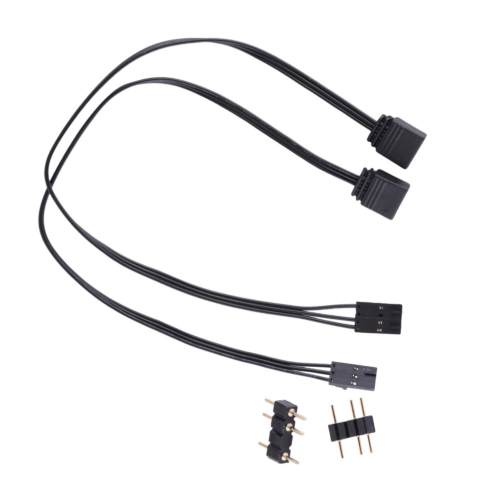 Rgb To Standard Argb 4Pin 3Pin Adapter Cable For Corsairs Ql 7732000487415