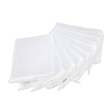 Reusable Aquarium Mesh Filter Bags 10pcs for Fresh & Saltwater Tanks