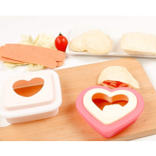 Vielseitiger Sandwichausstecher & -verschließer, Herz-Sandwichausstecher, ideal für Sandwiches ohne Kruste, sicheres und zuverlässiges Material in