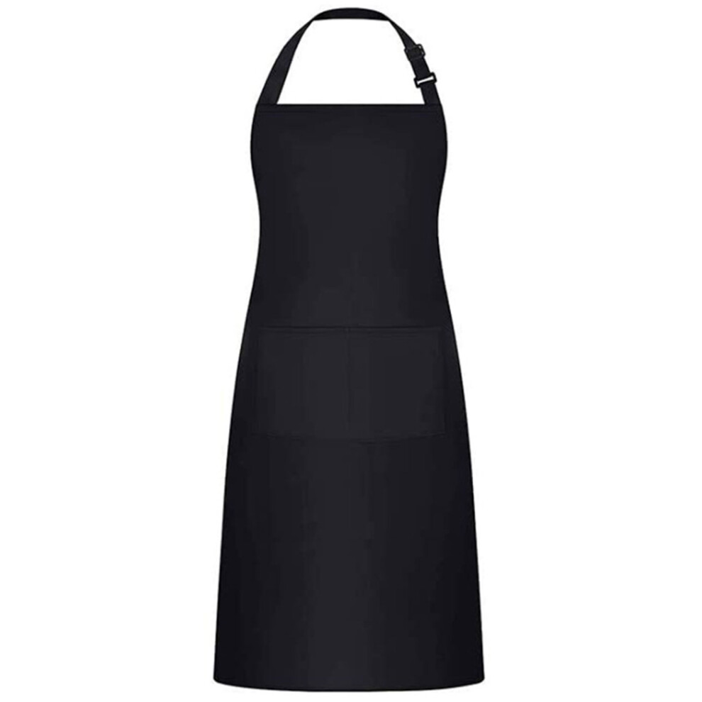 Solid Color Apron, Exquisite Craftsmanship Sturdy Linen Material Heavy Duty Restaurant Aprons For Coffee Shops Bakeries Restaurants (70Cm 75Cm) 9441426074137
