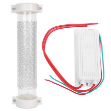 Aluminium Plastic Glass Air Purifier, RO/DI Pre-filter for Comprehensive Air Cleaning, Effective Chlorine Reducer, Portable Design for Convenient Plac