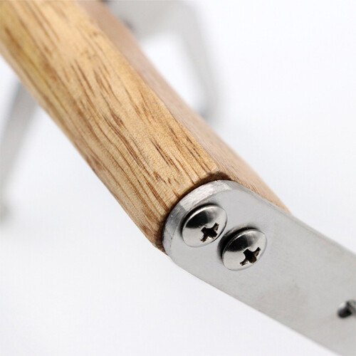 Wooden Handle Beehive Tool, Durable Beekeeping Equipment for Safe Frame Handling 2